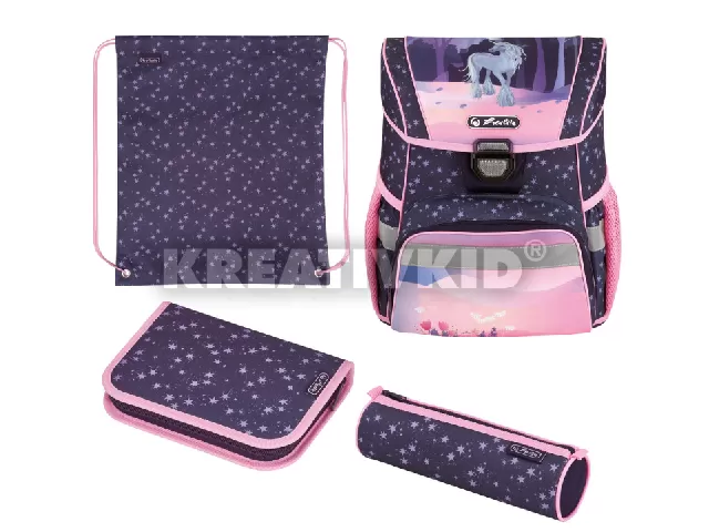 Unikornisos Loop plus iskolatáska szett