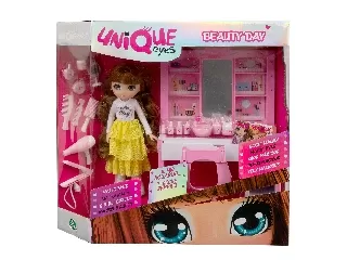 UNIQUE EYES bűvös szemű baba szépségszalonnal