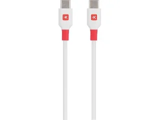 USB kábel, USB-C - USB-C, 1,2m, SKROSS, fehér