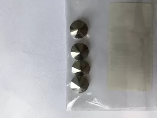 Üvegkristály parabola 10 mm-es 4 db/cs ezüst