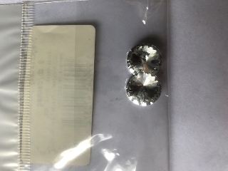 Üvegkristály parabola 12mm-es 2 db/csomag - áttetsző