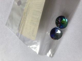 Üvegkristály parabola 12mm-es 2 db/csomag - szivárvány