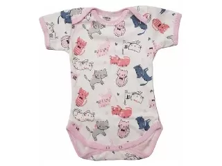 Vaganza rövid ujjú kombidressz békanyakú macsek 50