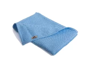 Vaganza takaró pamut Waffle 100x140cm kék