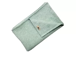 Vaganza takaró pamut Waffle 70x90cm oliva