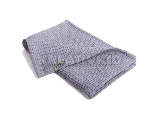 Vaganza takaró pamut Waffle 70x90cm szürke