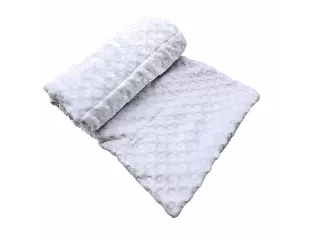 Vaganza takaró wellsoft dupla nyomott mintás 70x90cm Kék