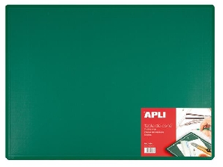 Vágóalátét, PVC, 600 x 450 x 3 mm (A2), APLI, zöld