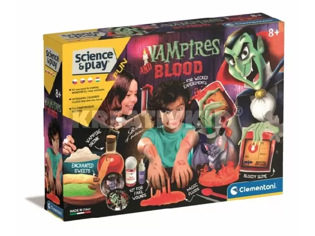 Clementoni vámpírok és vér készlet