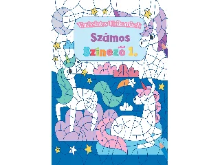 VARÁZSLATOS UNIKORNISOK  SZÁMOS SZÍNEZŐ 1.