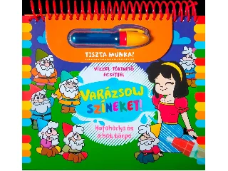 VARÁZSOLJ SZÍNEKET! - HÓFEHÉRKE ( VÍZZEL TÖLTHETŐ ECSETTEL)