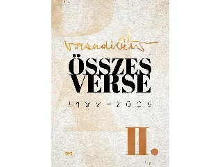 VASADI PÉTER: ÖSSZES VERSE II. (1988-2005)