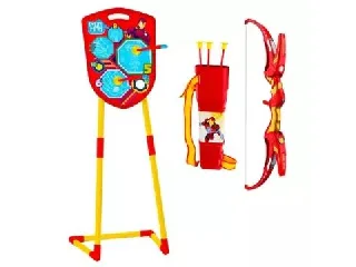 Vasember mintájú íjász készlet céltáblával