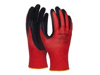 Védőkesztyű, latex, DONAU