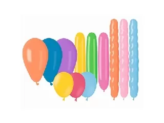 Vegyes, színes léggömb szett - 25 db