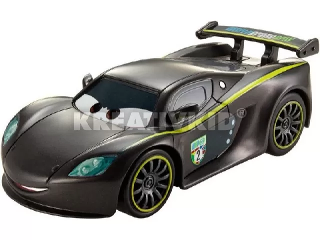 Verdák felhúzható járművek - fekete kisautó