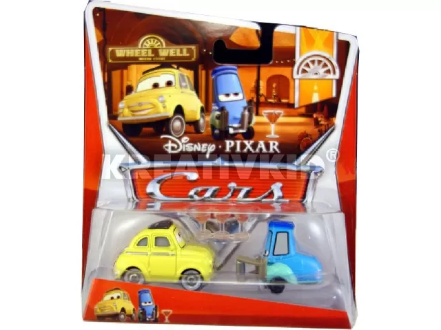 Verdák Luigi és Guido karakter kisautók