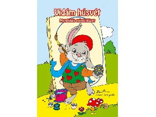 VIDÁM HÚSVÉT - MONDÓKÁS SZÍNEZŐFÜZET