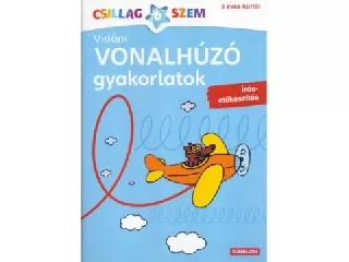 Vidám vonalhúzó gyakorlatok - Írás-előkészítés