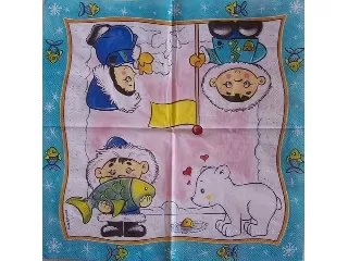 Vielseidig Verlag 33*33cm 20db/cs - Eszkimó