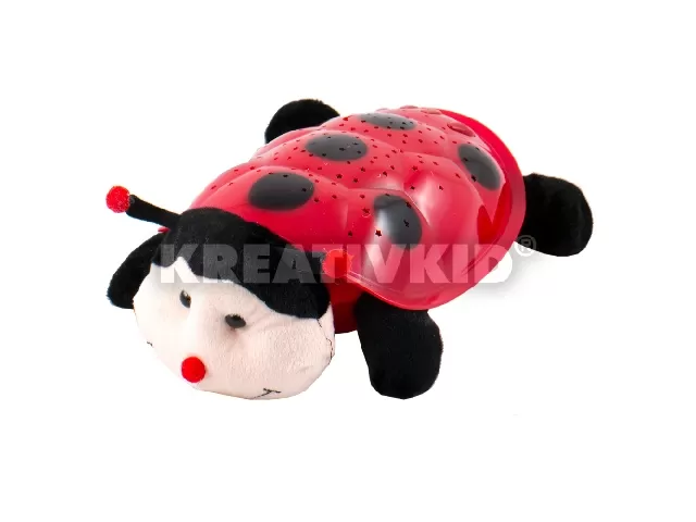 Világító zenélő katica