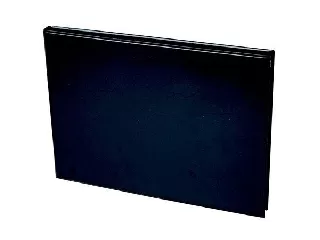 Villámzáras mappa, A4, fekvő, VICTORIA OFFICE, fekete