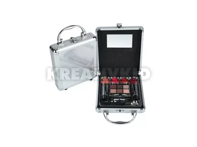 VIP Journey Ibiza: Sminkkészlet ezüst színű böröndben