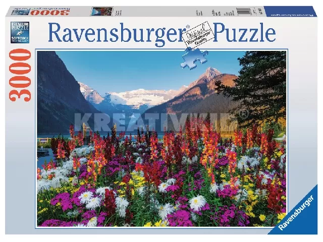 Virágzó hegyvidék - 3000 db-os panoráma puzzle