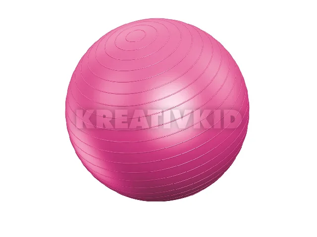 VivaFit Gimnasztikai labda 55 cm - rózsaszín