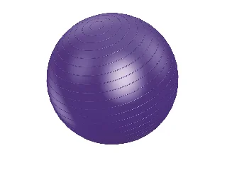 VivaFit Gimnasztikai labda 75 cm - lila