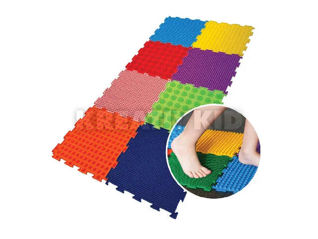 VivaFit Szenzoros masszázsszőnyeg szett (8 darabos)