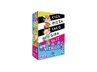 Vízálló cica, pizza, taco, gida, sajt
