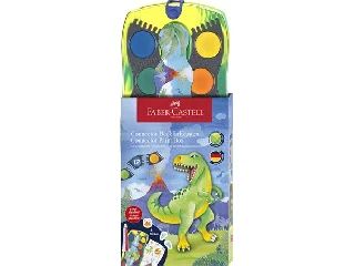 Vízfesték, 12 darabos, összeilleszthető, FABER-CASTELL 