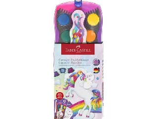 Vízfesték, 12 darabos, összeilleszthető, FABER-CASTELL 