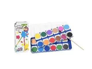 Vízfestek 24 szín, 1 ecset