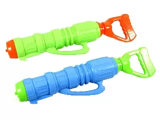 Vízipisztoly, 53 cm-es,  5 féle szórófej, 2 színben