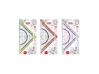 Vonalzó háromszög my.pen 25 cm