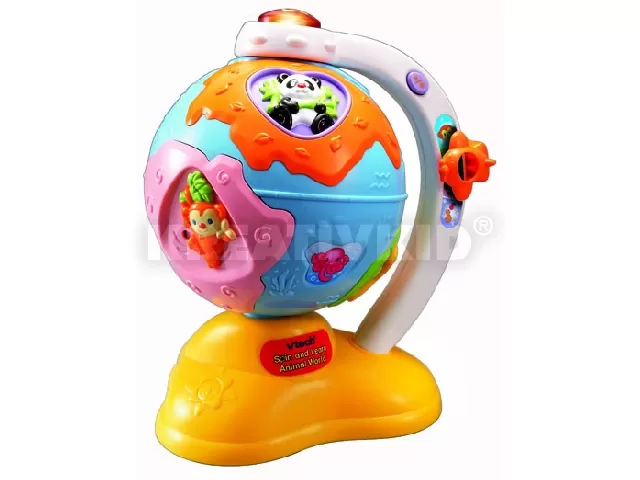 Vtech - Fedezd fel az állatvilágot földgömb