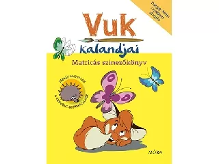 Vuk Kalandjai - Matricás színezőkönyv