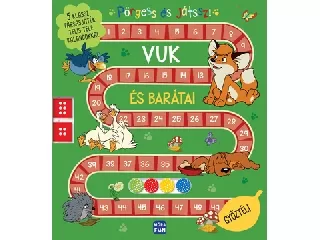 Vuk: Pörgőkockás társasjáték könyv