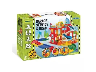 Wader: Háromszintes szervizgarázs pályaszett