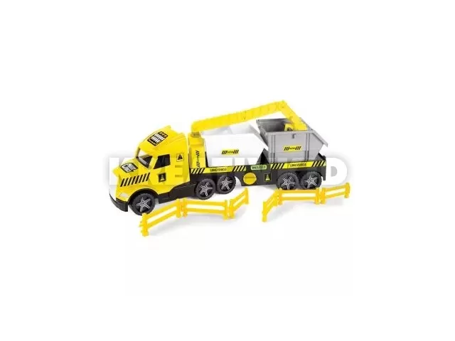Wader: Magic Truck Technic kamion konténerekkel - 79 cm