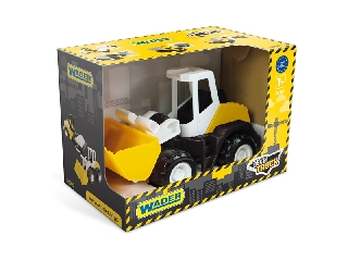 Wader: Tech Truck műanyag buldózer - 27 cm