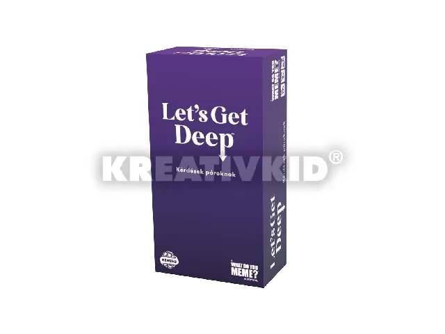 WDYM Let's Get Deep- kérdések pároknak