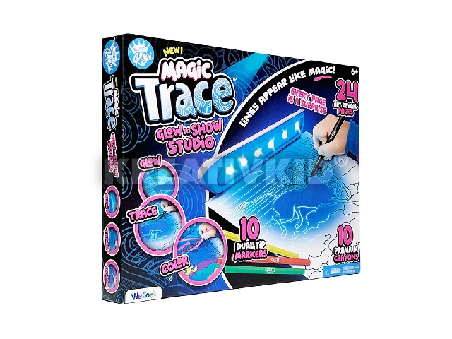 Magic Trace Stúdió ragyogó rajzolás UV lámpával