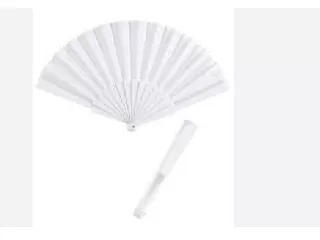 Fehér legyező  23 cm