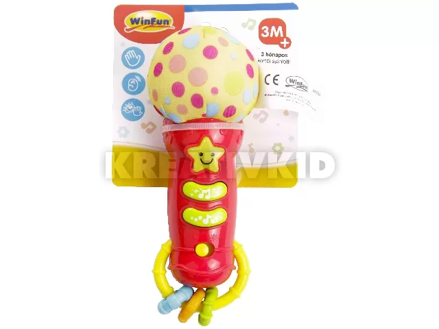 Winfun: Zenélő bébi mikrofon