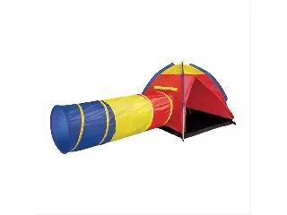 Wonderland háromszínű alagút sátorral