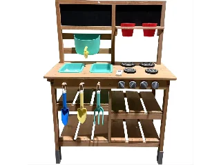 Wonderland kerti konyha és kertész asztal