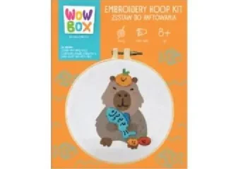 Wow Box: Kapibarás ebédidő hímzőkészlet